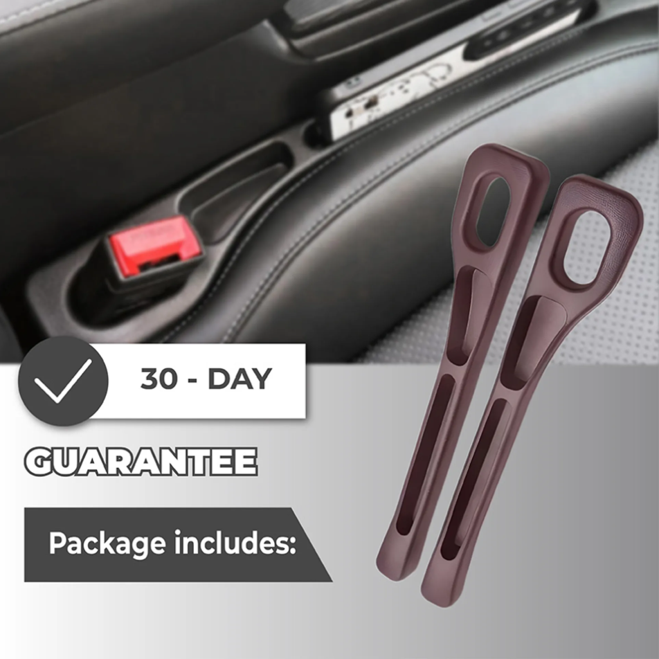 Car Seat Gap Filler Strip – Anti-Drop Pad with Seatbelt Slot
