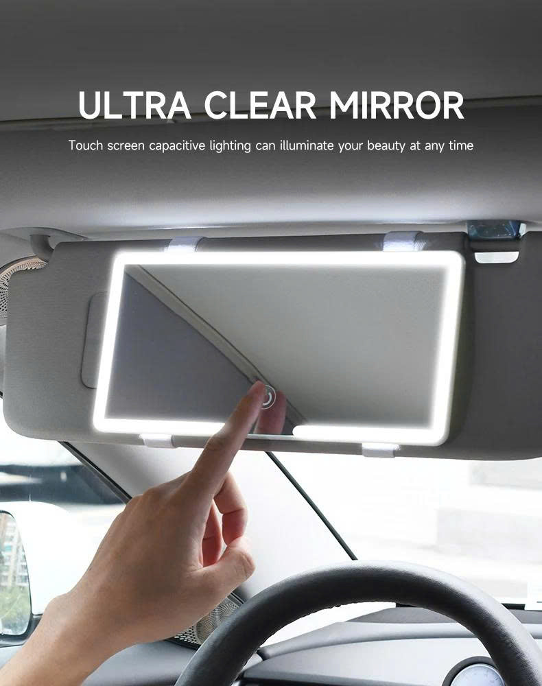 Ultra-Thin Universal LED Car Mirror Makeup
